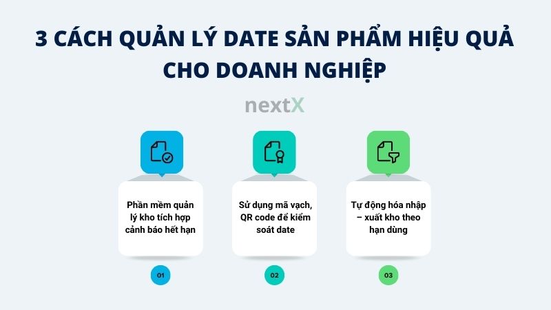 3 cách quản lý date sản phẩm giúp giảm thất thoát hiệu quả