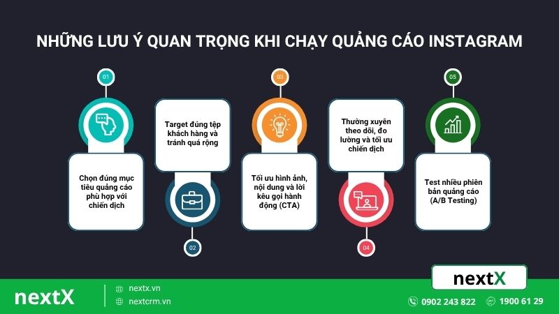 5 Bước chạy quảng cáo Instagram hiệu quả cho người mới