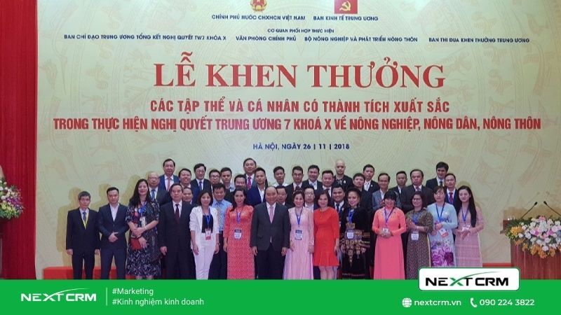 NextVision vinh dự được Thủ tướng Chính phủ Nguyễn Xuân Phúc khen thưởng những Tổ chức Doanh nghiệp có thành tích đóng góp xuất sắc năm 2018 