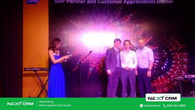 NextCRM và SAP đối tác chiến lược – tại gala dinner tri ân giành cho đối tác thân thiết của SAP ERP