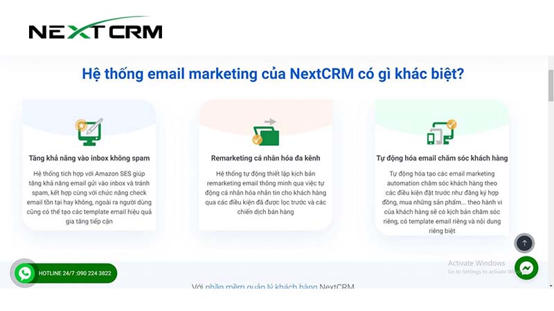 Phần mềm CRM tích hợp Email Marketing siêu hiệu quả