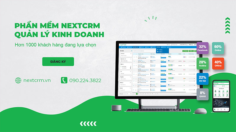 Phân hệ Email marketing của phần mềm CRM NextCRM