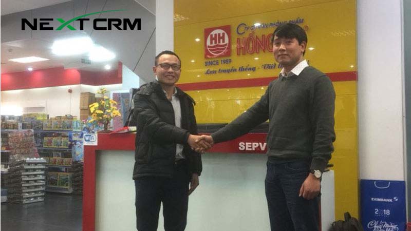 Tổng Công ty Văn phòng phẩm Hồng Hà sử dụng phần mềm NextCRM để quản lý 4 điểm bán & 1000 đại lý phân phối