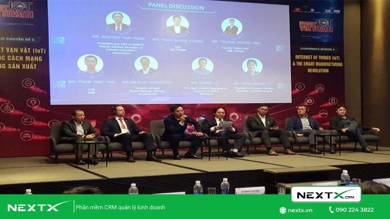 CEO NextX tại Hội thảo và Triển lãm quốc tế Smart IoT Việt Nam: “Doanh nghiệp Công nghệ Việt Nam chúng tôi hoàn toàn có thể làm các sản phẩm công nghệ tương đương hoặc thậm chí hơn nước ngoài nếu tập trung”