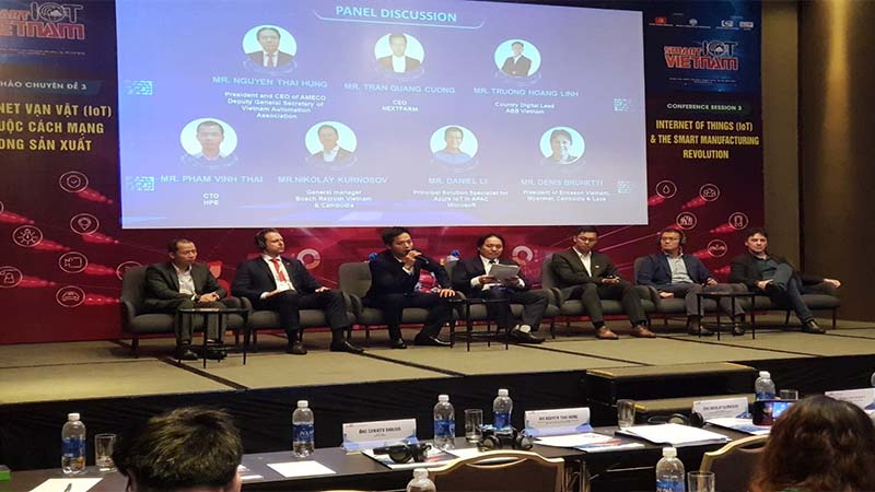 CEO NextCRM tại Hội thảo và Triển lãm quốc tế Smart IoT Việt Nam: “Doanh nghiệp Công nghệ Việt Nam chúng tôi hoàn toàn có thể làm các sản phẩm công nghệ tương đương hoặc thậm chí hơn nước ngoài nếu tập trung”