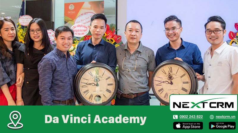 Da Vinci Academy và hành trình chinh phục bài toán quản lý 200 nhân viên kinh doanh cùng NextCRM