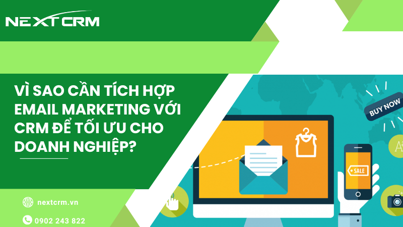 email marketing với crm