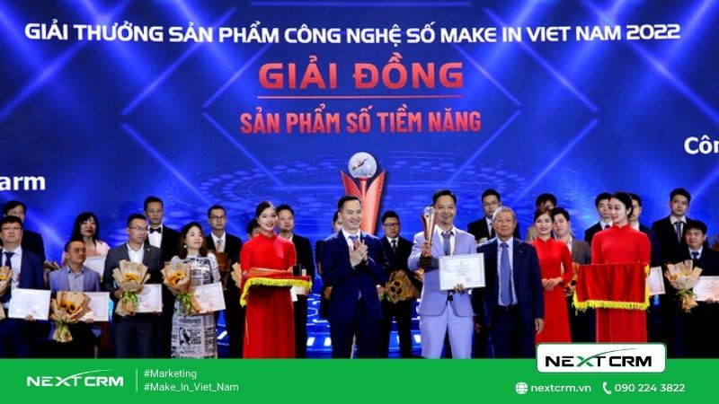 NextVision vinh dự đạt giải 3 “Sản phẩm công nghệ số Make in Việt Nam”