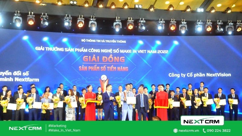 NextVision vinh dự đạt giải 3 “Sản phẩm số  tiềm năng Make in Việt Nam” do Bộ TT&TT tổ chức