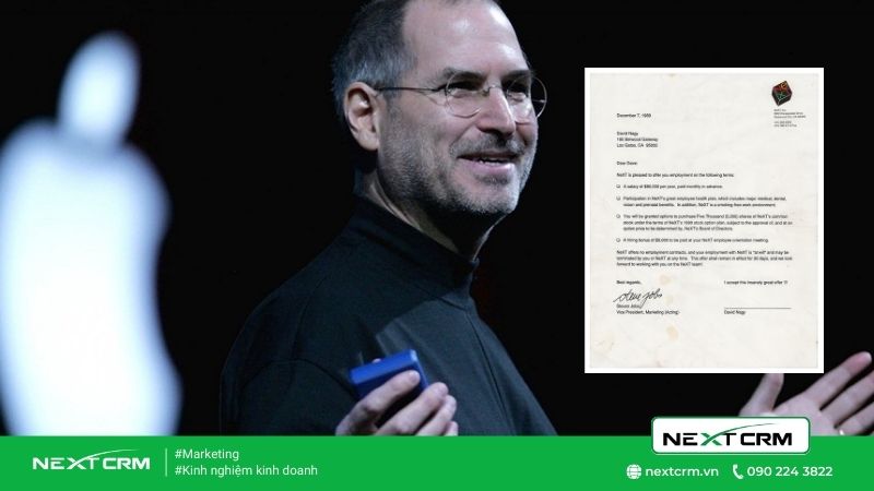 Lá thư chiêu mộ nhân tài của Steve Jobs khiến đối phương tiếc nuối cả đời