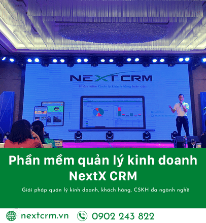 Phần mềm NextX CRM