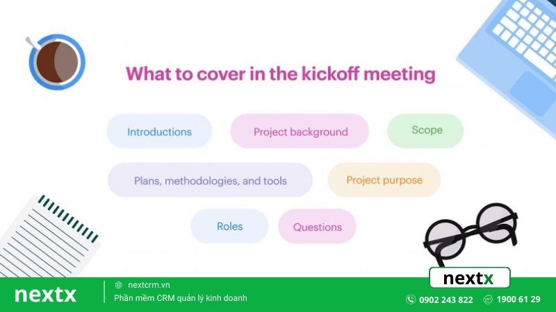 6 bước tổ chức Kick Off Meeting