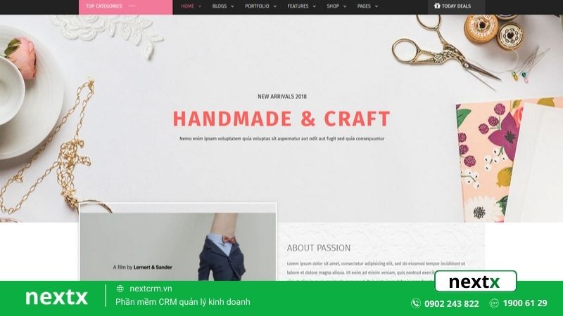 Xây dựng cửa hàng đồ handmade online trên nền tảng thương mại điện tử và website