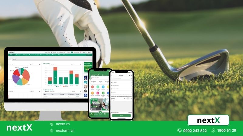 NextX Phần mềm quản lý sân golf