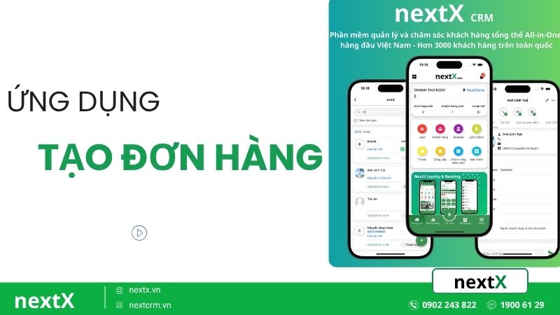 Ứng dụng tạo đơn hàng: Giải pháp tối ưu quy trình bán hàng